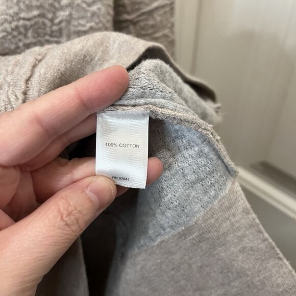 PureJill J. Jill Tan Textured Long Sleeve Pullover Top Sweater Tunic Pockets M - Picture 8 of 12